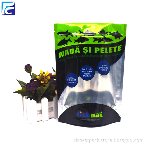 Resealable Fishing Lure Ziplock Foil Pouch Bags